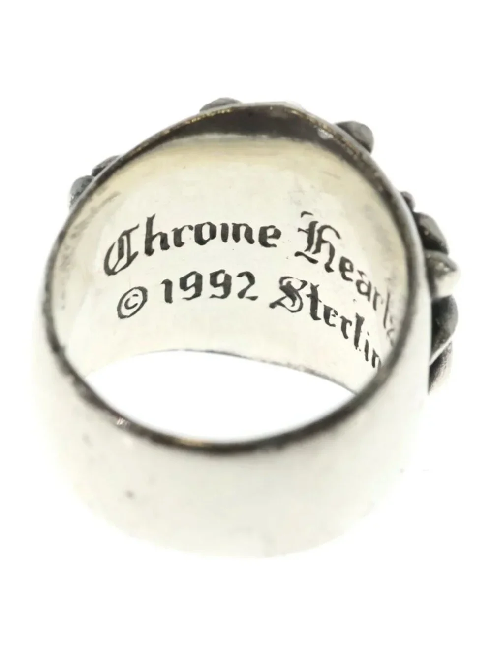 Chrome Hearts Keeper Ring Silver
